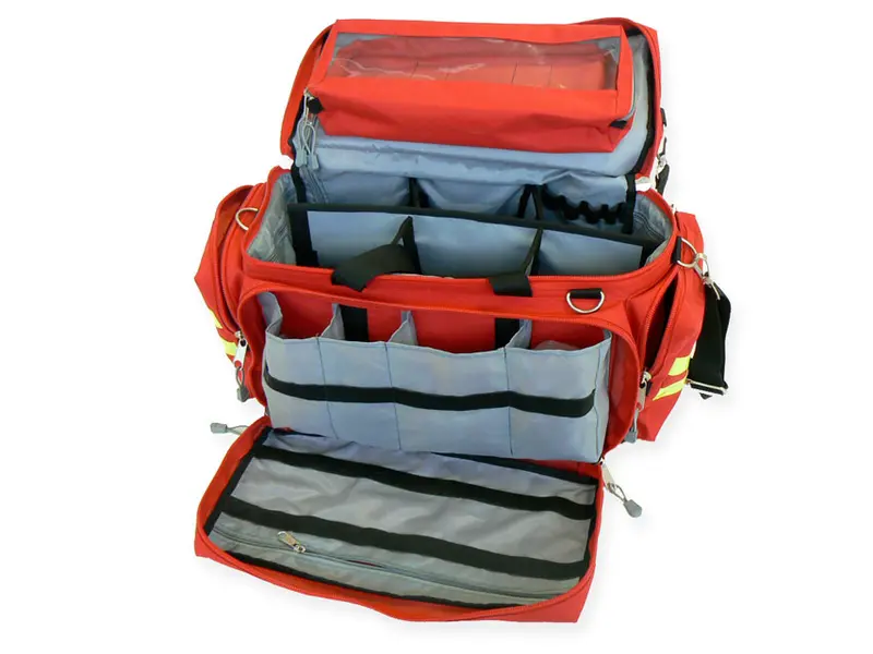 Medium Emergency Medical Bag Red