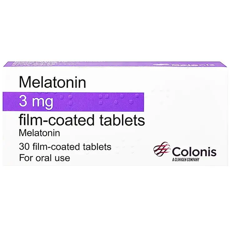 Melatonin 3mg Tablets for Jet Lag - 10 or 20 Tablets