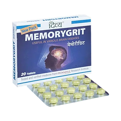 Memorygrit (20 Tablets) | Herbal Cognitive Support