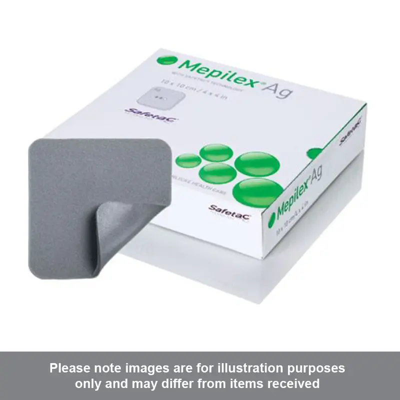 Mepilex Dressing AG 10cm x 10cm