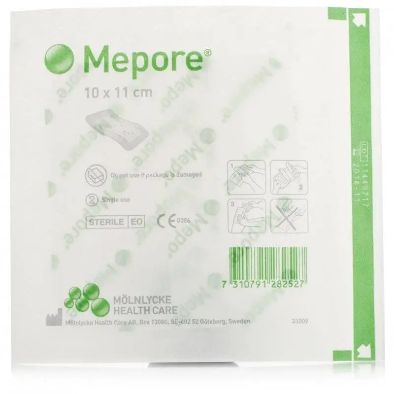 Mepore Self-Adhesive Absorbent Dressing 10cm x 11cm (40 Dressing)