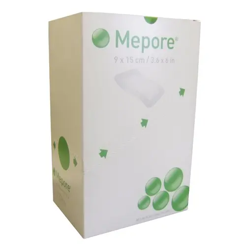 Mepore Self-Adhesive Absorbent Dressing 9cm x 15cm (50 Dressings)