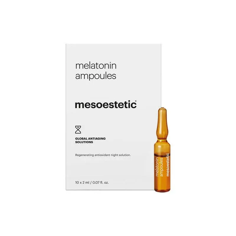 Mesoestetic melatonin ampoules melatonin ampoules GLOBAL ANTIAGING SOLUTIONS 10x2ml
