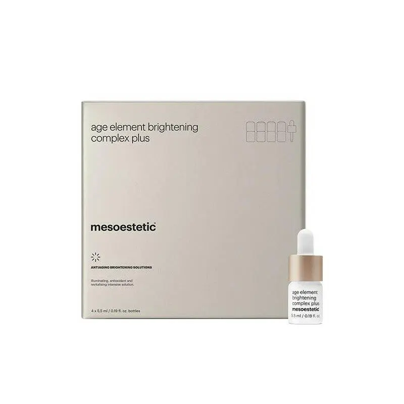 Mesoeteticage element® brightening complex plus pure vitamin C serum ANTIAGING BRIGHTENING SOLUTIONS 4X5.5ml