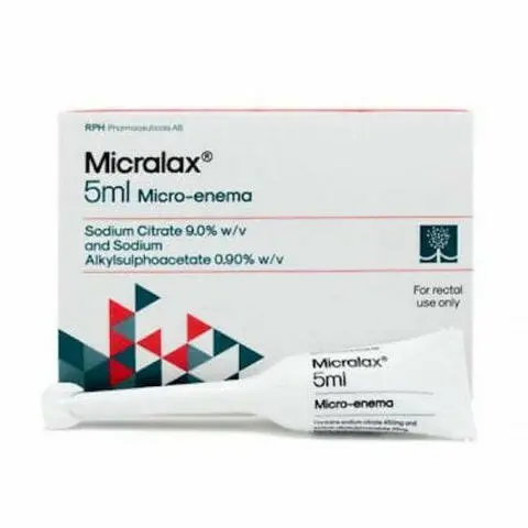 Micralax Micro-Enemas 5ml - 12 Enemas
