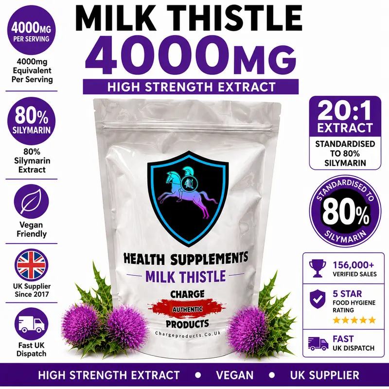 Milk Thistle Tablets 4000mg UK — 40
