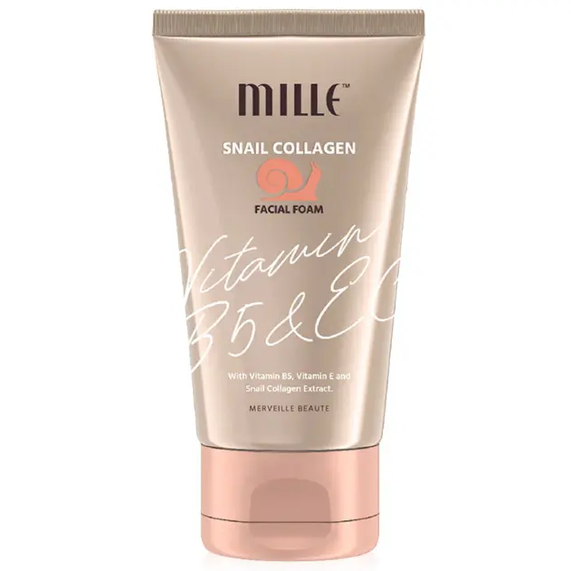 Mille - Snail Collagen Facial Foam 100g.