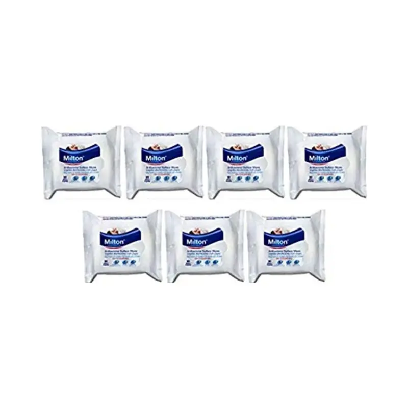 Milton Antibacterial Surface Wipes 30 - Pack of 7