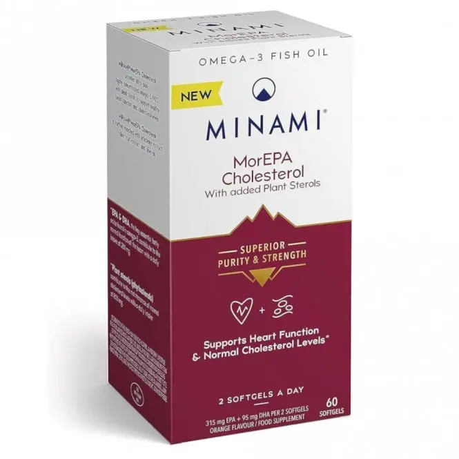 Minami MorEPA Cholesterol Omega-3 60 Softgels