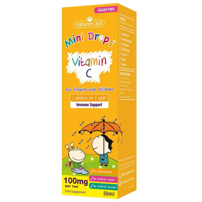 Mini Drops Vitamin C 100mg