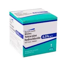 Minims Tetracaine Hydrochloride eye drops 0.5% (POM)