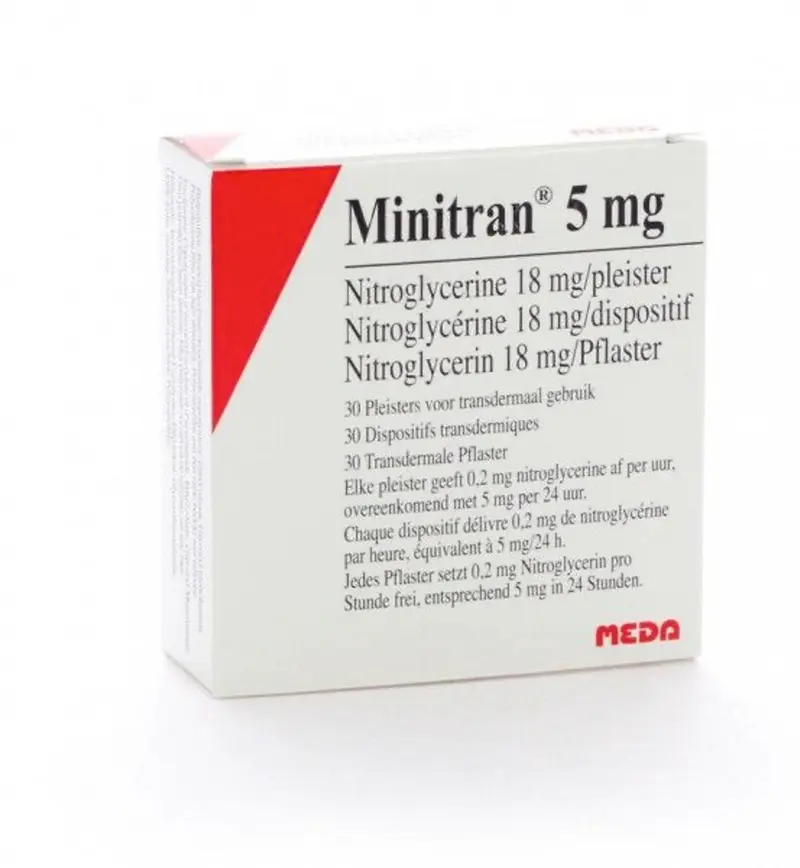 Minitran Patches 5mg/24h - pack of 30 (P)