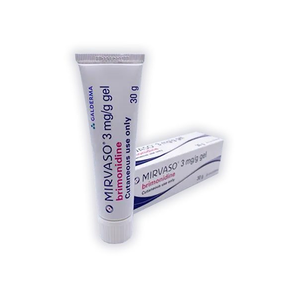Mirvaso® Gel (Brimonidine 0.33%) – 30g
