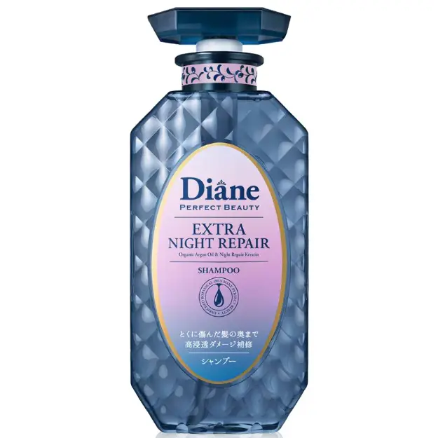 Moist Diane - Extra Night Repair Shampoo with Organic Argan Oil & Night Repair Keratin 450ml.