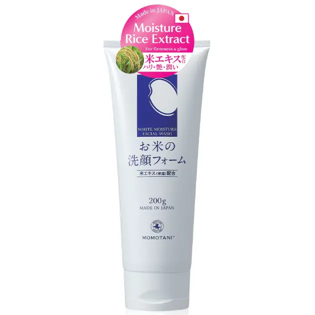 Momotani - White Moisture Facial Wash 200g.
