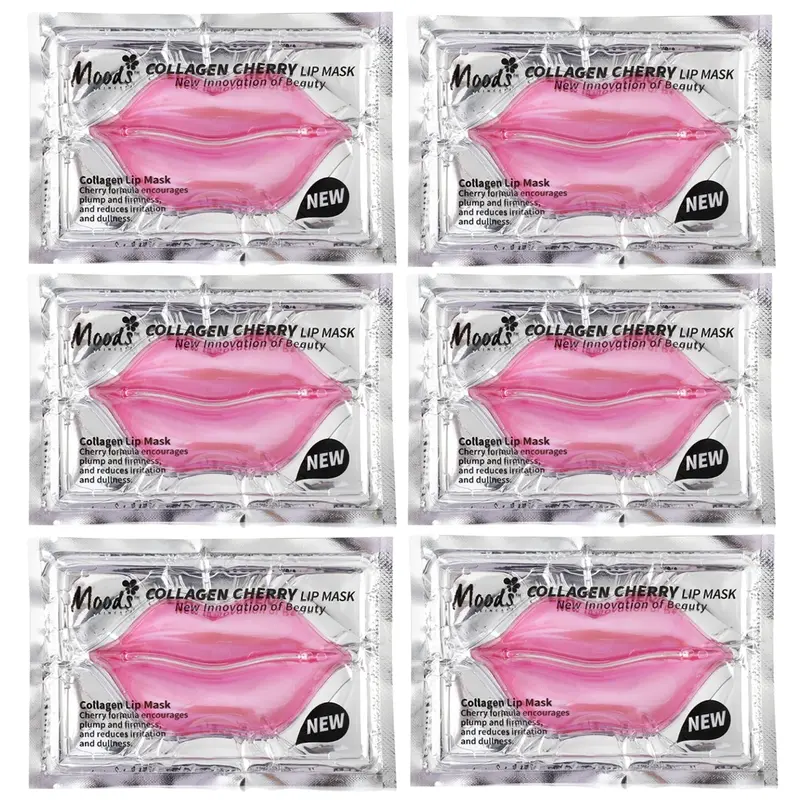 Moods Skin Care - Collagen Cherry Lip Mask 8g. (Pack of 6)