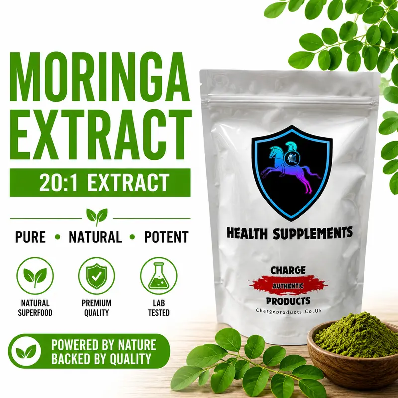 Moringa Capsules 12,000mg UK — 600mg Moringa Oleifera 20