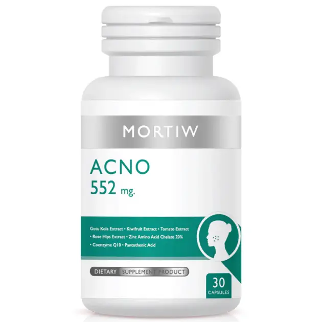 Mortiw - Acno 456mg (30 Capsules)