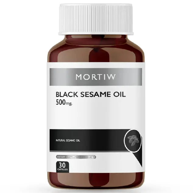 Mortiw - Black Sesame Oil 500mg (30 Capsules)