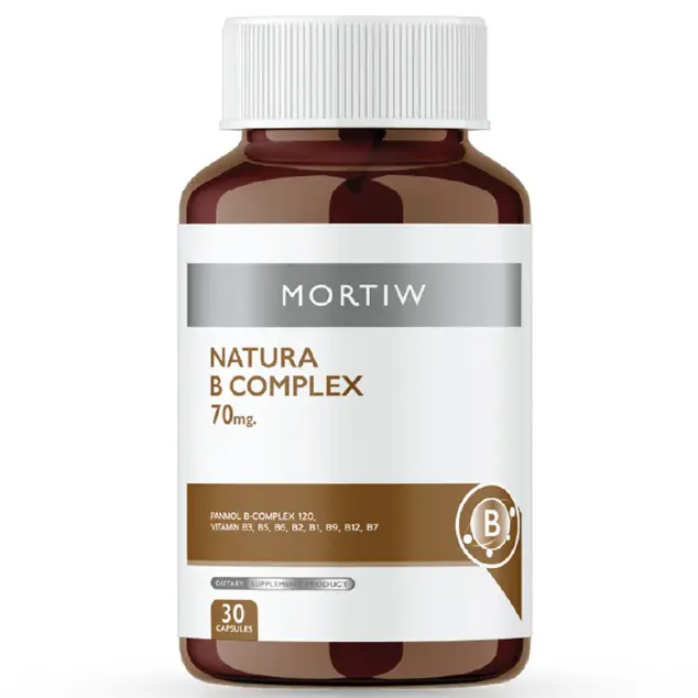 Mortiw - Natura B Complex 70mg (30 Capsules)