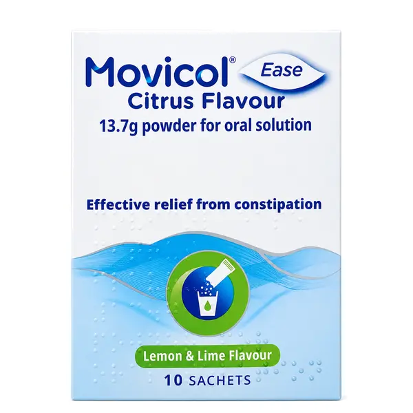 Movicol Ease Citrus Flavour 13.7g Powder - 10 Sachets