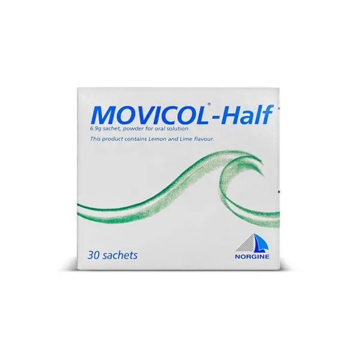 Movicol-to relieve chronic constipation lemon flavor powder 6.9g /bag-30 bags of Movicol-Half Powder Laxative for Constipation LeMon & Lime-30 Sachets