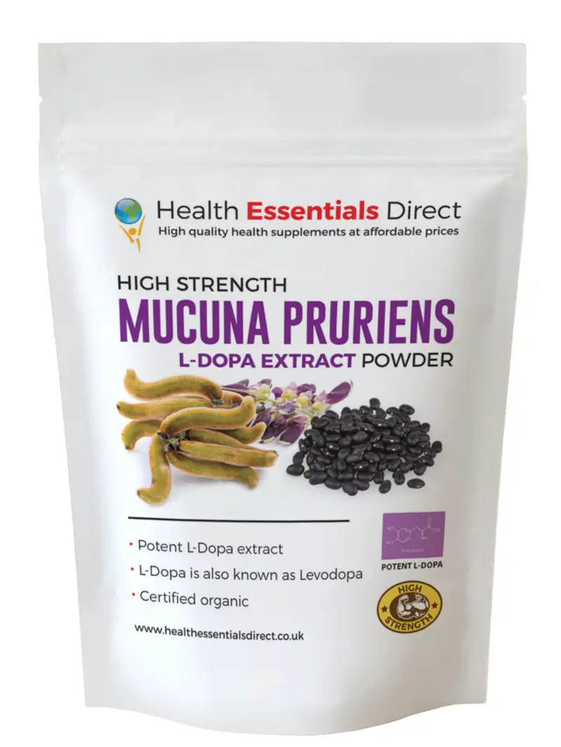 Mucuna Pruriens - Strong Extract Powder - 40% L-Dopa/Levodopa