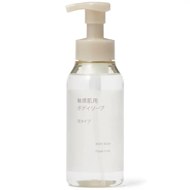MUJI - Body Soap for Sensitive Skin Foam Type 400ml.