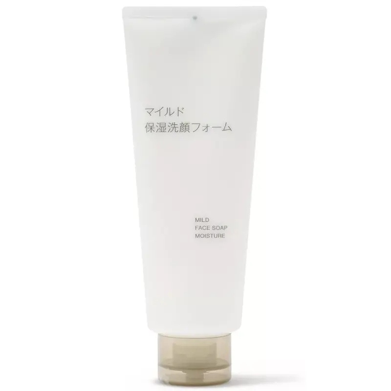 MUJI - Facial Cleanser Mild Face Soap Moisture 220g.