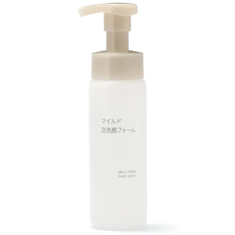 MUJI - Foaming Facial Cleanser Face Soap Mild Foam 200ml.