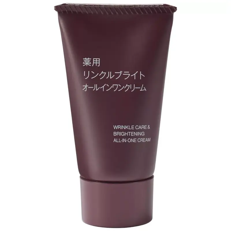 MUJI - Wrinkle Care & Brightening All-in-One Cream 30g.