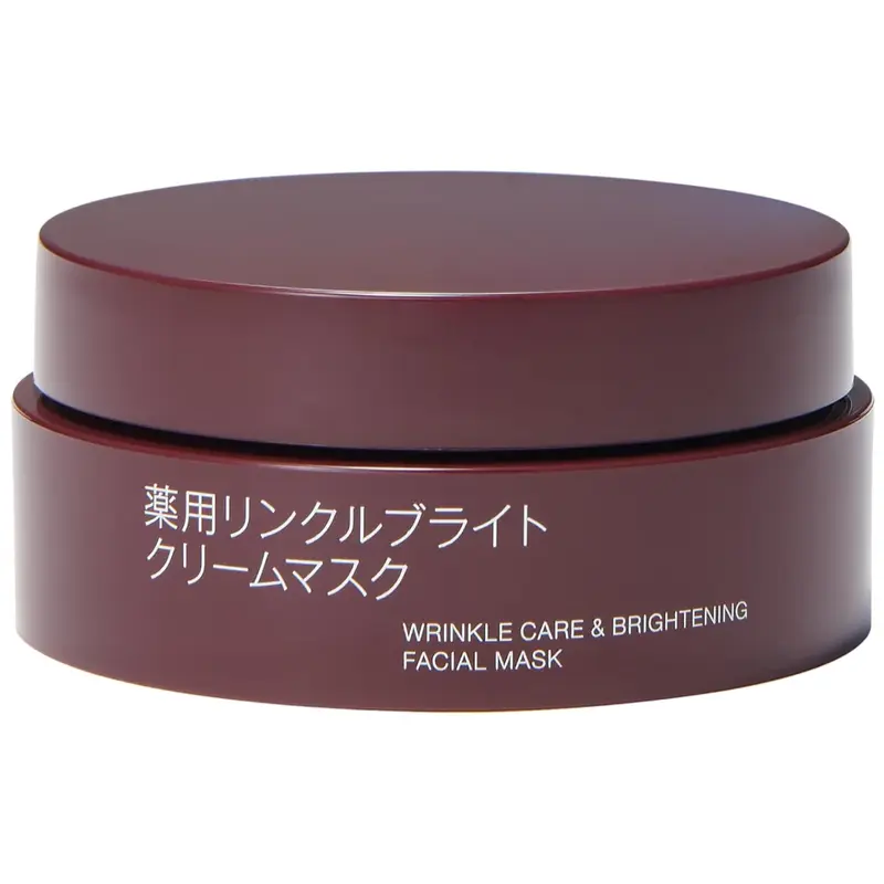 MUJI - Wrinkle Care & Brightening Facial Mask 85g.