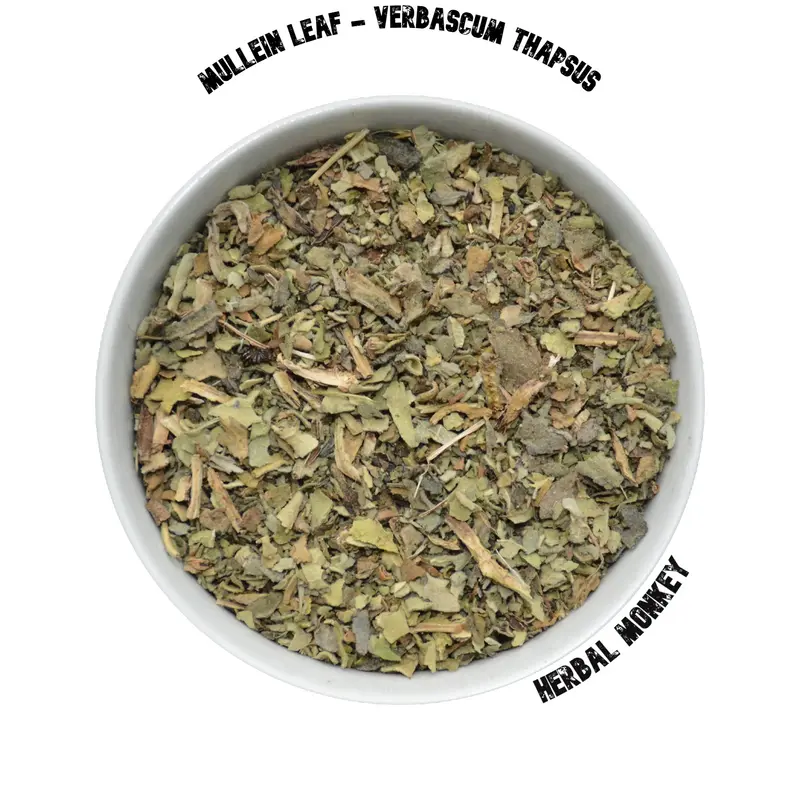 Mullein Leaf Herb | Verbascum Thapsus | Premium Botanical