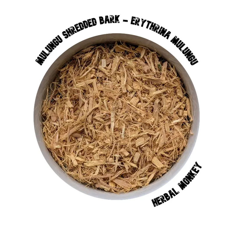 Mulungu Fine Shredded Bark | Erythrina Mulungu | High Quality Mulungu Bark