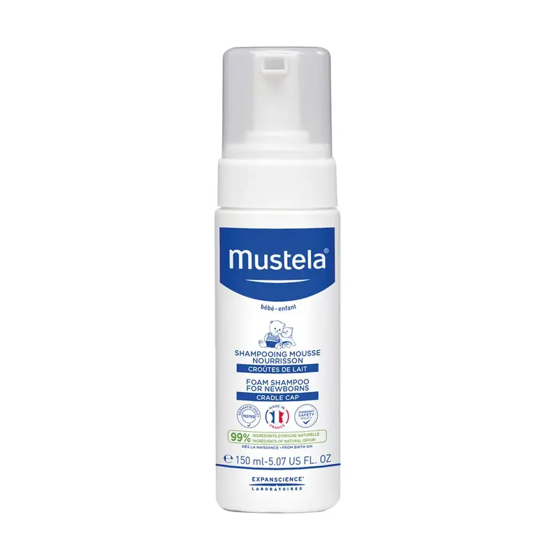 Mustela Cradle Cap Foam Shampoo 150ml