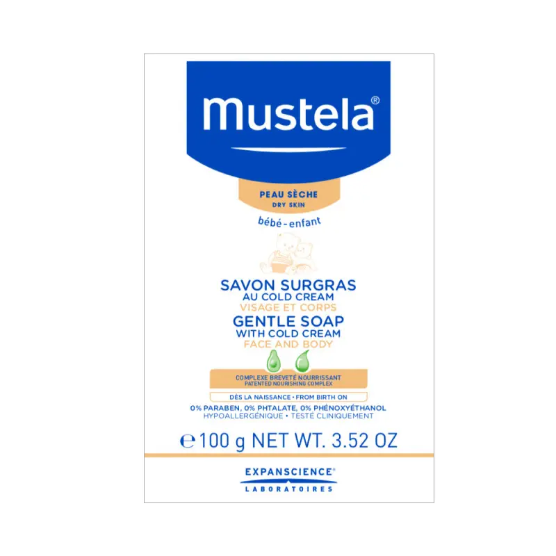 Mustela Gentle Soap With Cold Cream Nutri-Protective