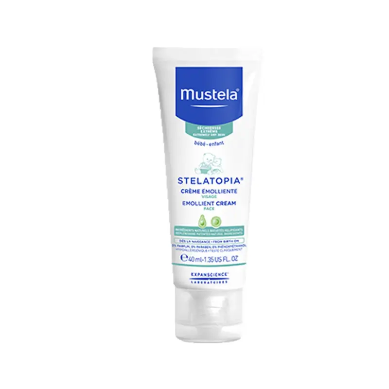 Mustela Stelatopia Emollient Cream for Face