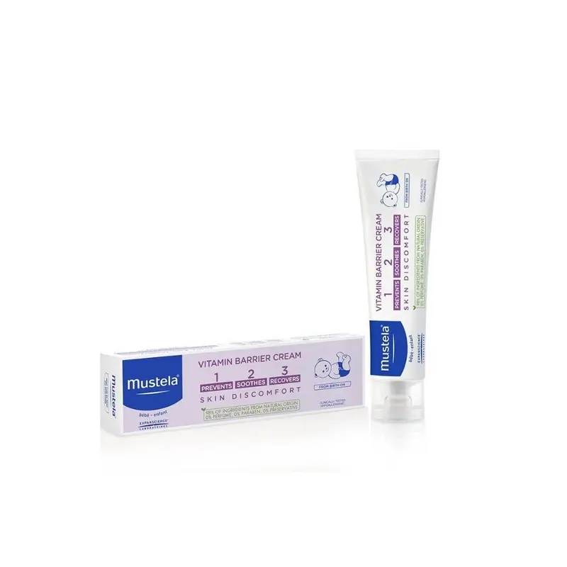 Mustela Vitamin Barrier Nappy Change 123 100ml