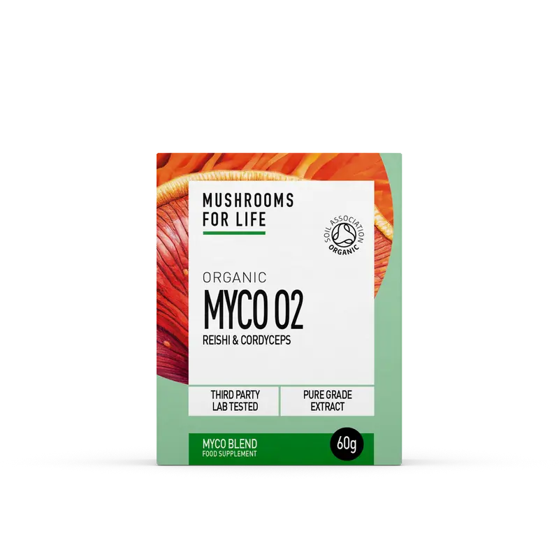 MYCO O2 Reish & Cordyceps mushroom powder