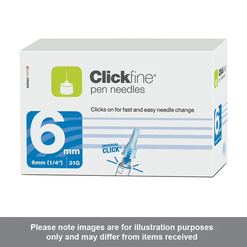 MyLife Clickfine Penfine Needles 6mm 31g
