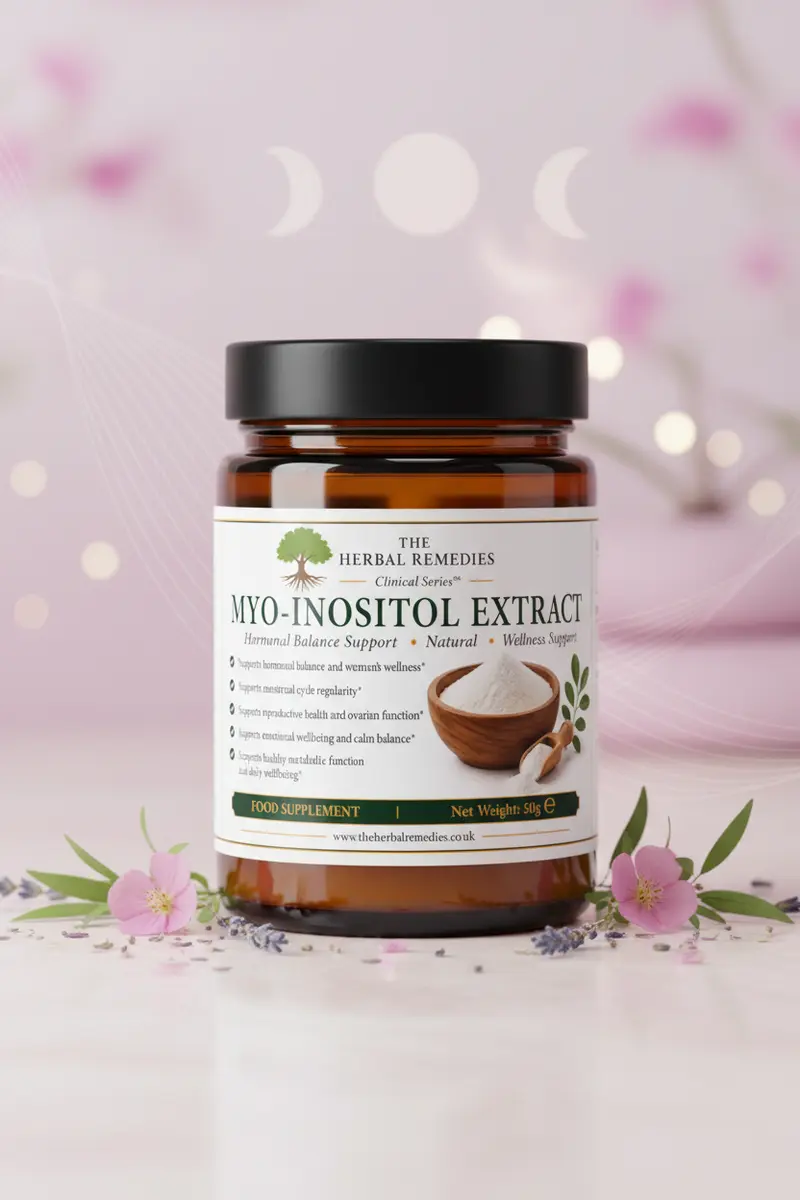 Myo-Inositol Extract Powder | Hormonal Balance, Ovarian Health & Metabolic Support