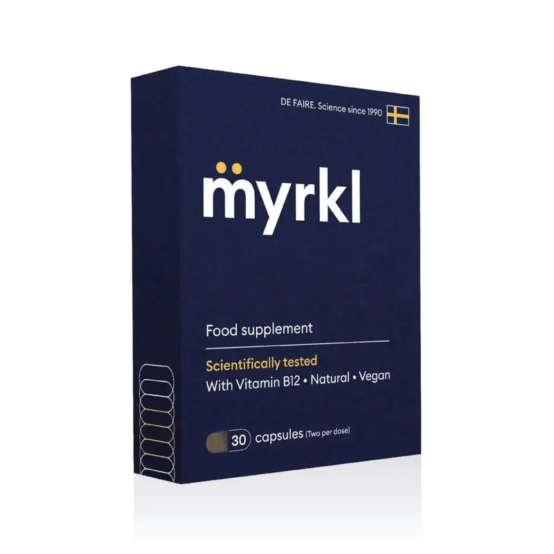 MyRKL Food Supplement with L-Cysteine & Vitamin B12 - 30 Capsules