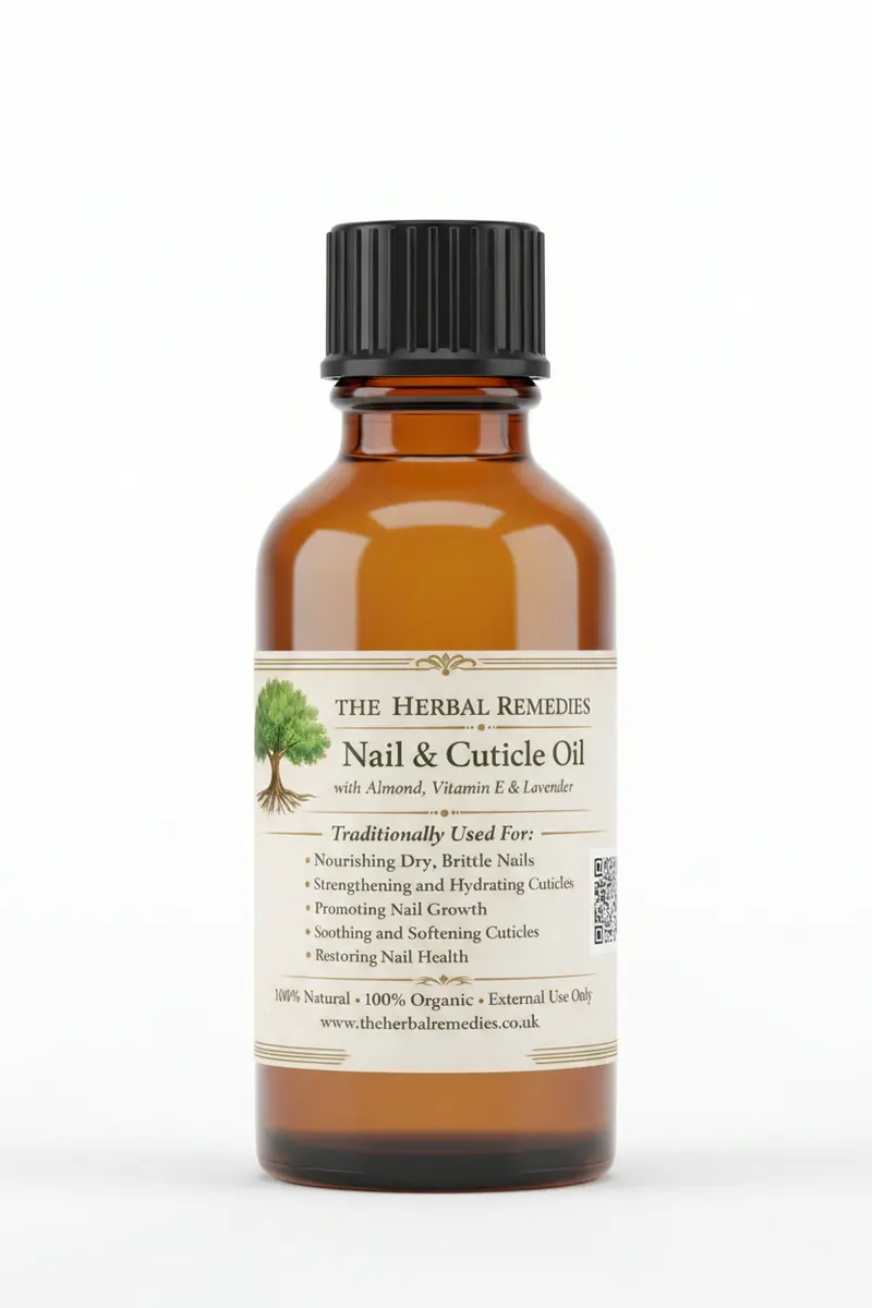 Nail & Cuticle Oil Jojoba • Almond • Castor • Vitamin E • Tea Tree • Lavender • Lemon