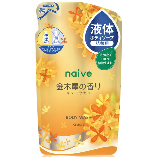 Naive - Body Wash Refill Kinmokusei 360ml.