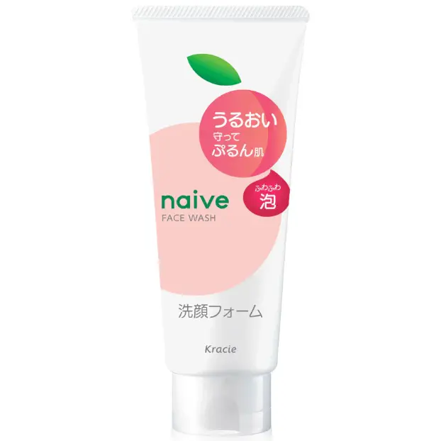 Naive - Face Wash Foam #Peach 120g.