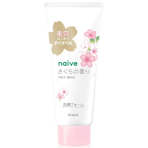 Naive - Face Wash Foam #Sakura 120g.
