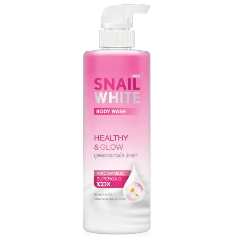 Namu Life Snailwhite - Body Wash Healthy & Glow 500ml.