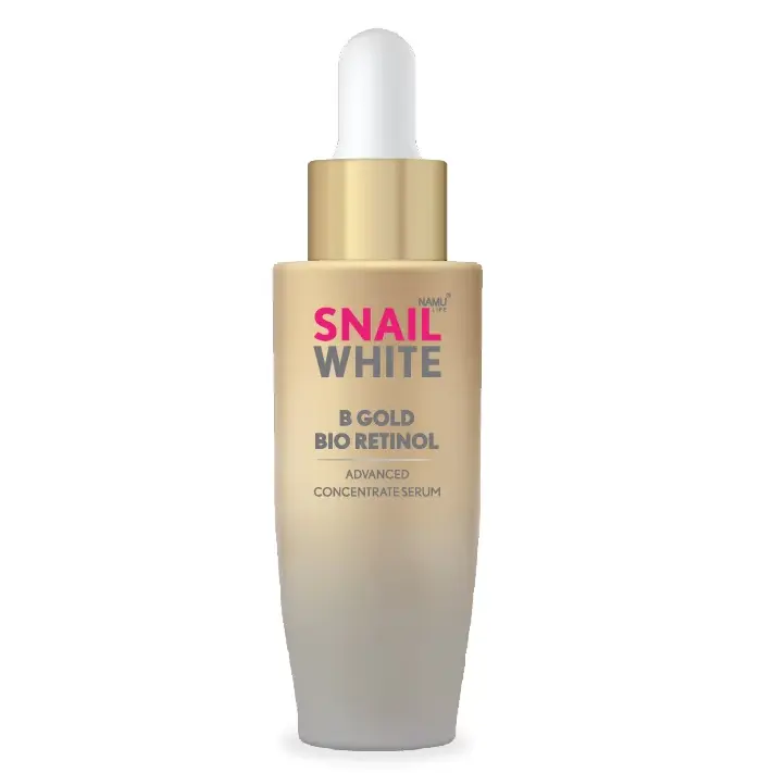 Namu Life Snailwhite - Snail White B Gold Bio Retinol, Advanced Concentrate Serum 30ml.