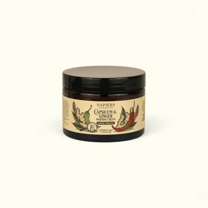 Napiers Capsicum and Ginger Double Strength Warming Cream