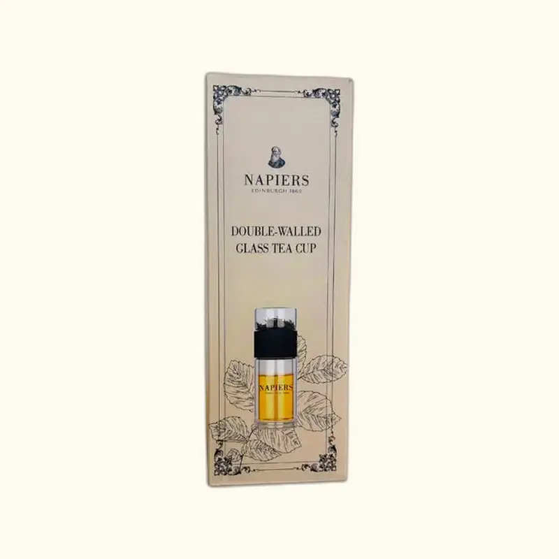 Napiers Double-walled Glass Tea Flask